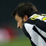 Del Piero con la maglia della Juventus