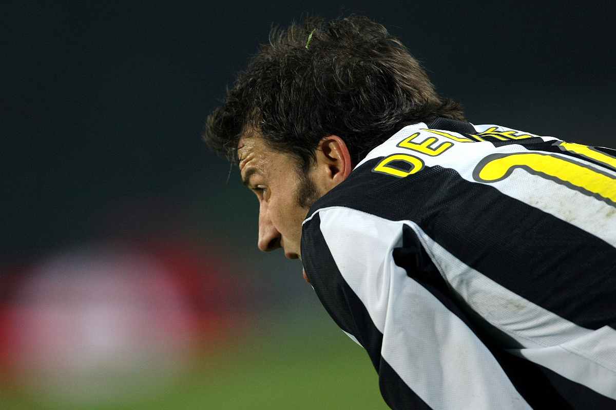 Del Piero con la maglia della Juventus