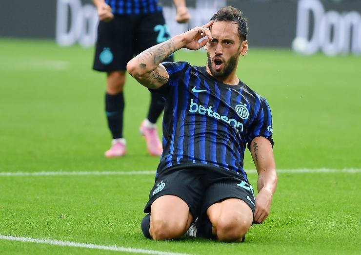 Calhanoglu Koopmeiners Inter calciomercato Juventus