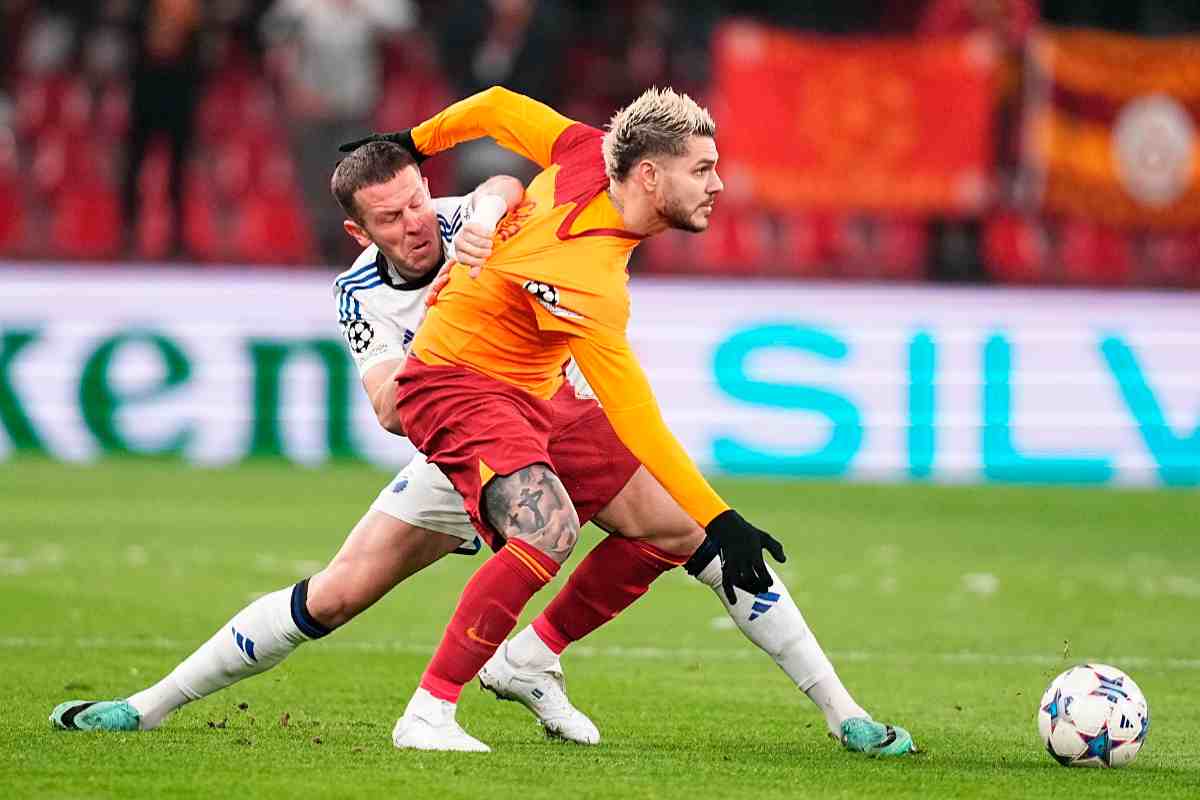 Mauro Icardi con il Galatasaray 