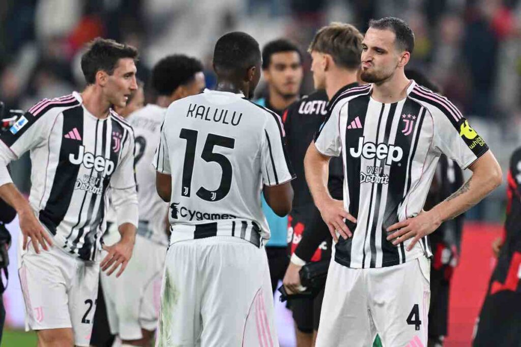 Juventus aggiornamento infortuni