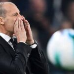 La reazione di Allegri all’errore di Pulisic