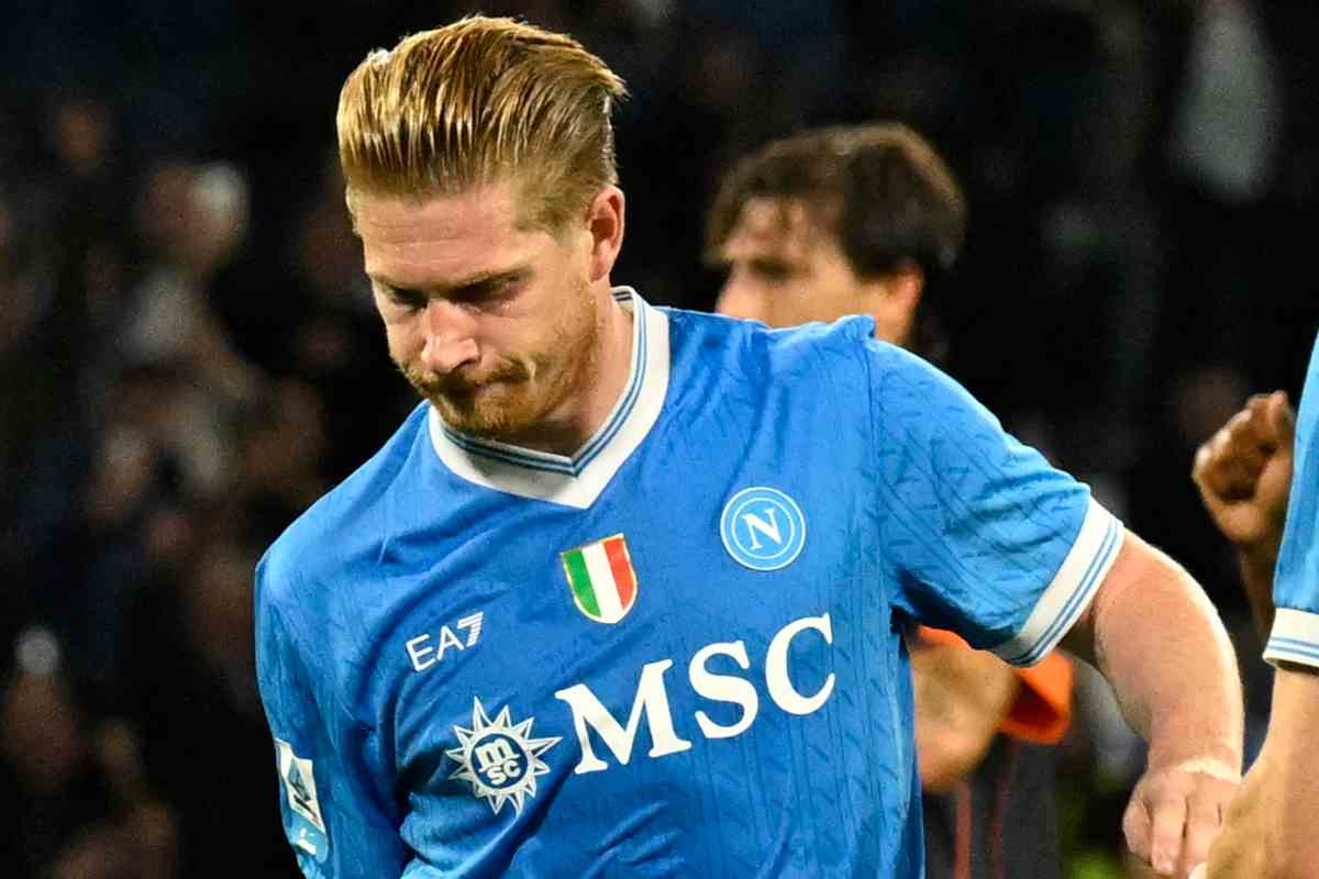 Kevin De Bruyne out